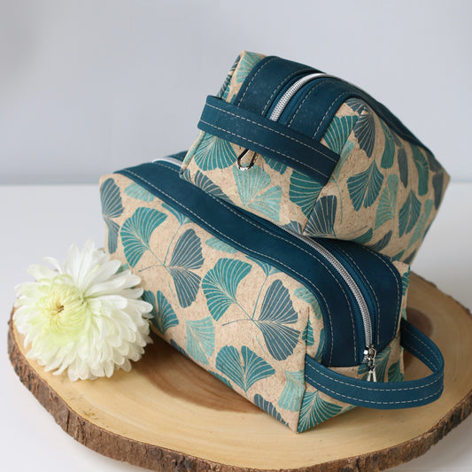 Gingko Biloba Leaf - Cork Aven Pouch