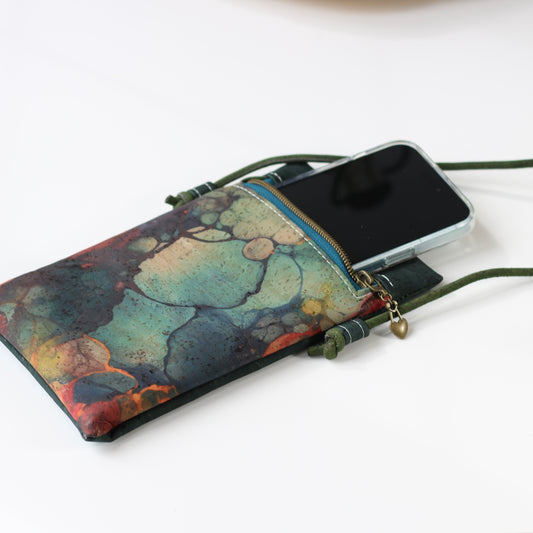 Inky Abstract - Mini Crossbody Bag
