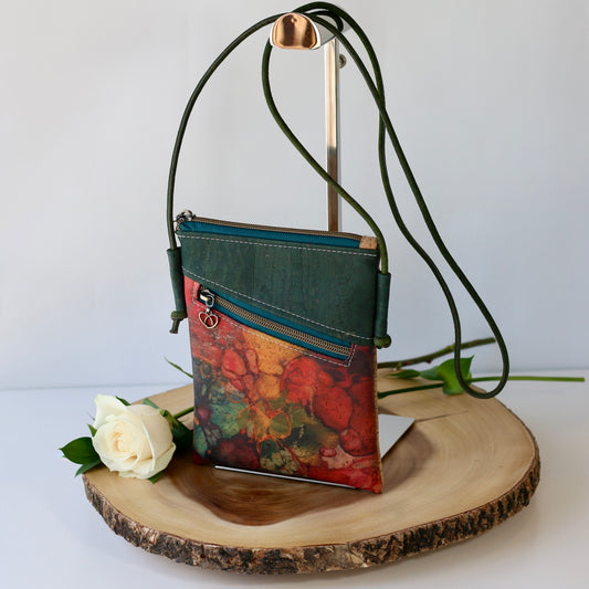 Inky Abstract - Nomad Phone Bag