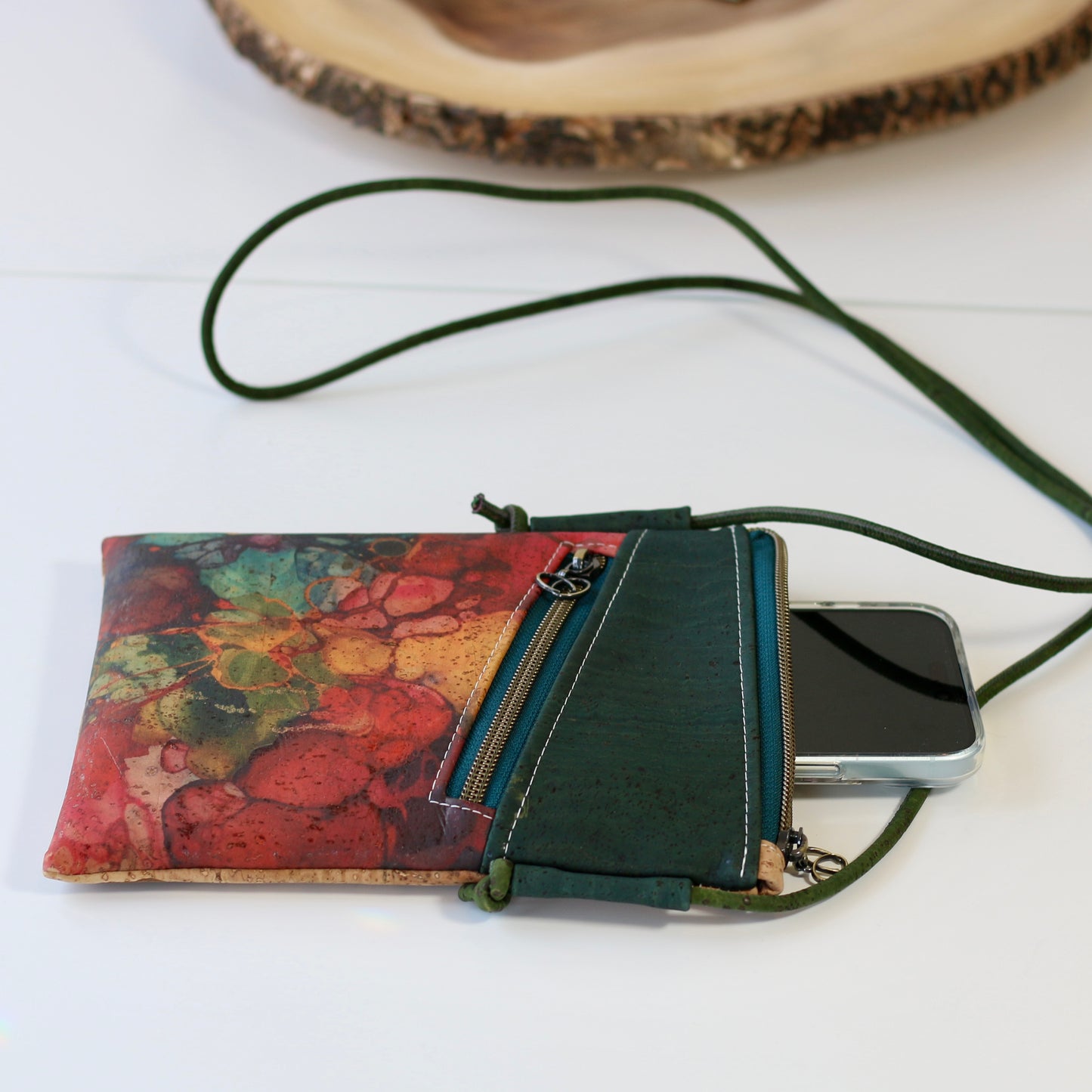Inky Abstract - Nomad Phone Bag