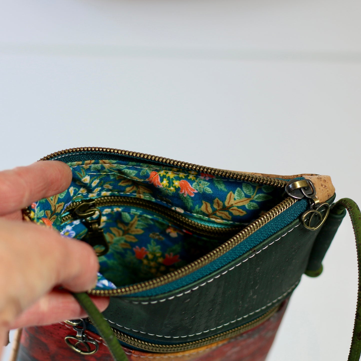 Inky Abstract - Nomad Phone Bag