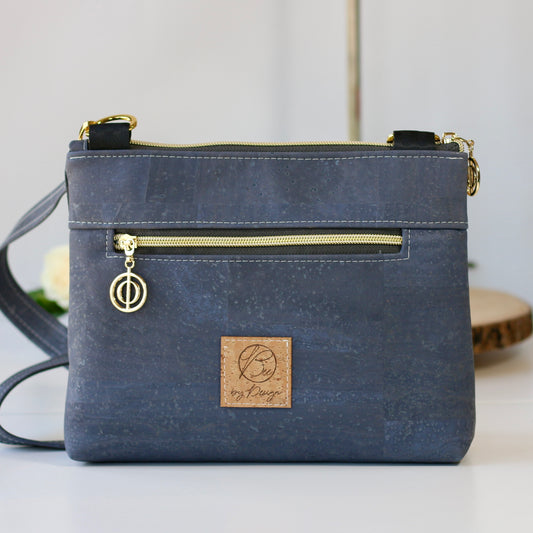 Grey Blooms - The Tassel Bag