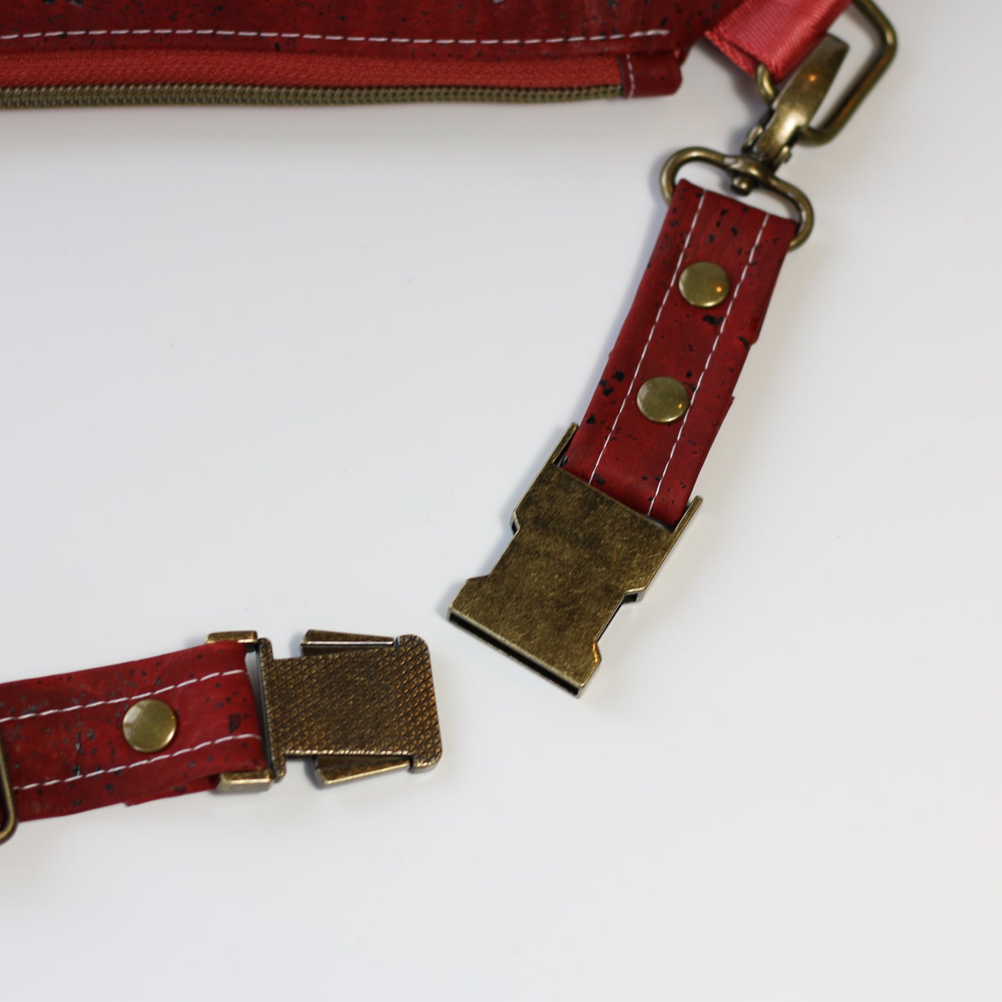 Red Floral - Traveller Belt Bag
