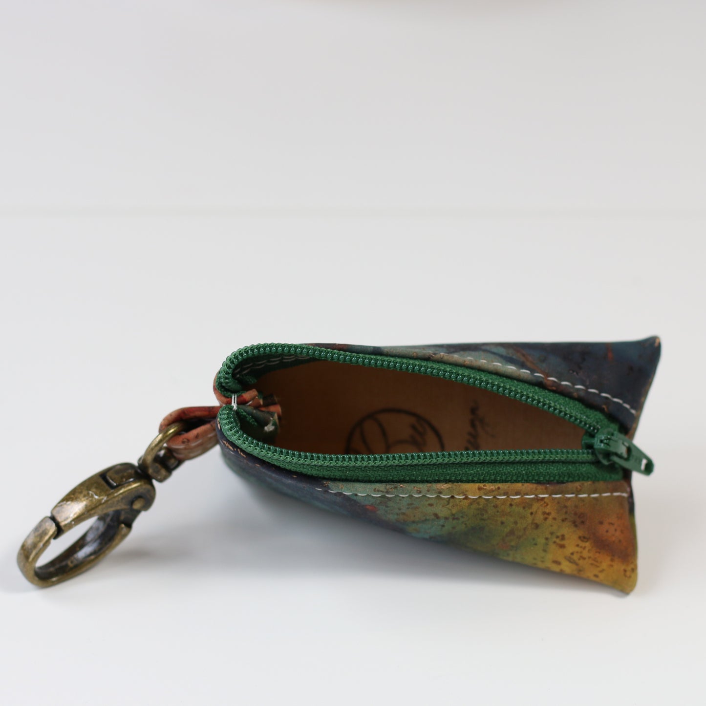 Inky Abstract - Cork Lip Balm Pouch