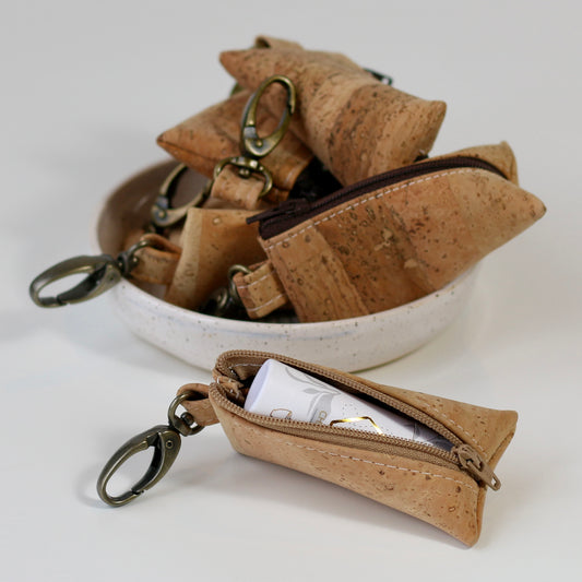 Natural Colours - Cork Lip Balm Pouch