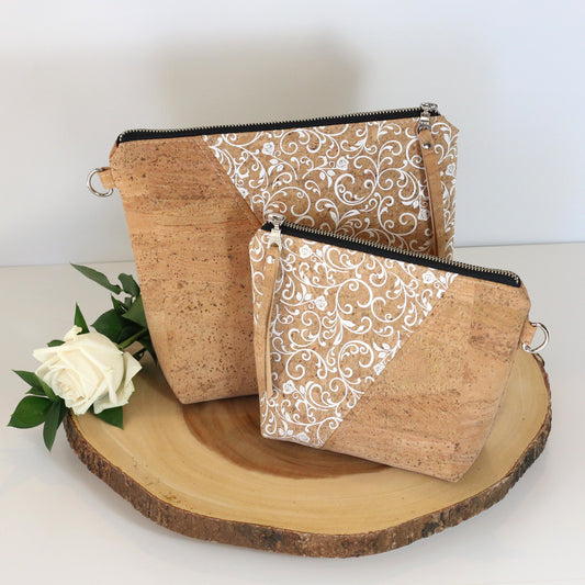 Baroque Elegance - Cork Travel Pouch