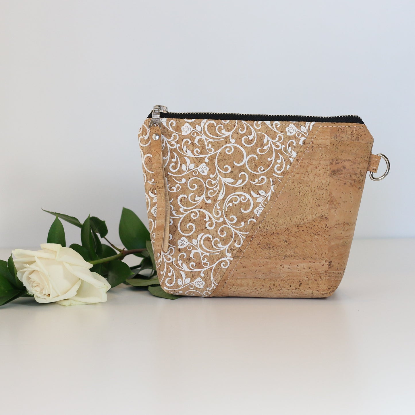Baroque Elegance - Cork Travel Pouch