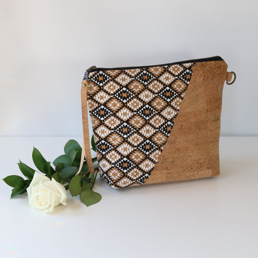 Diamonds - Cork Travel Pouch