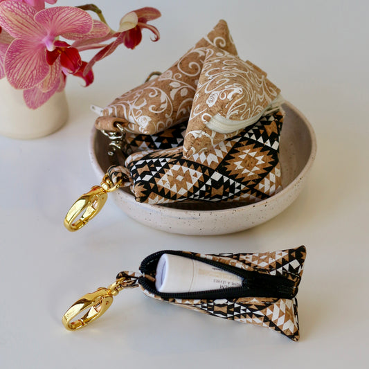 Whites - Cork Lip Balm Pouch