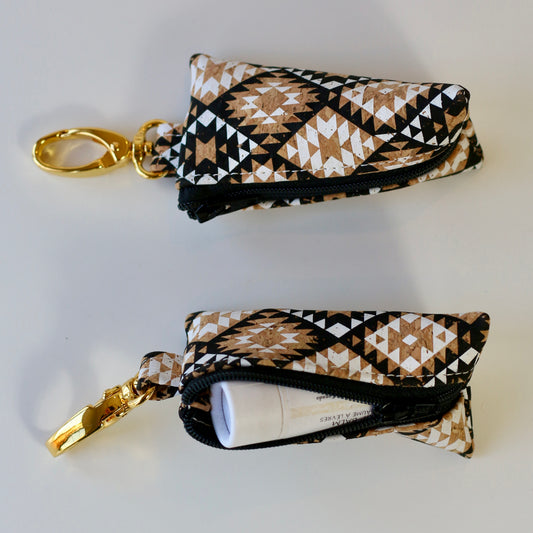 Whites - Cork Lip Balm Pouch