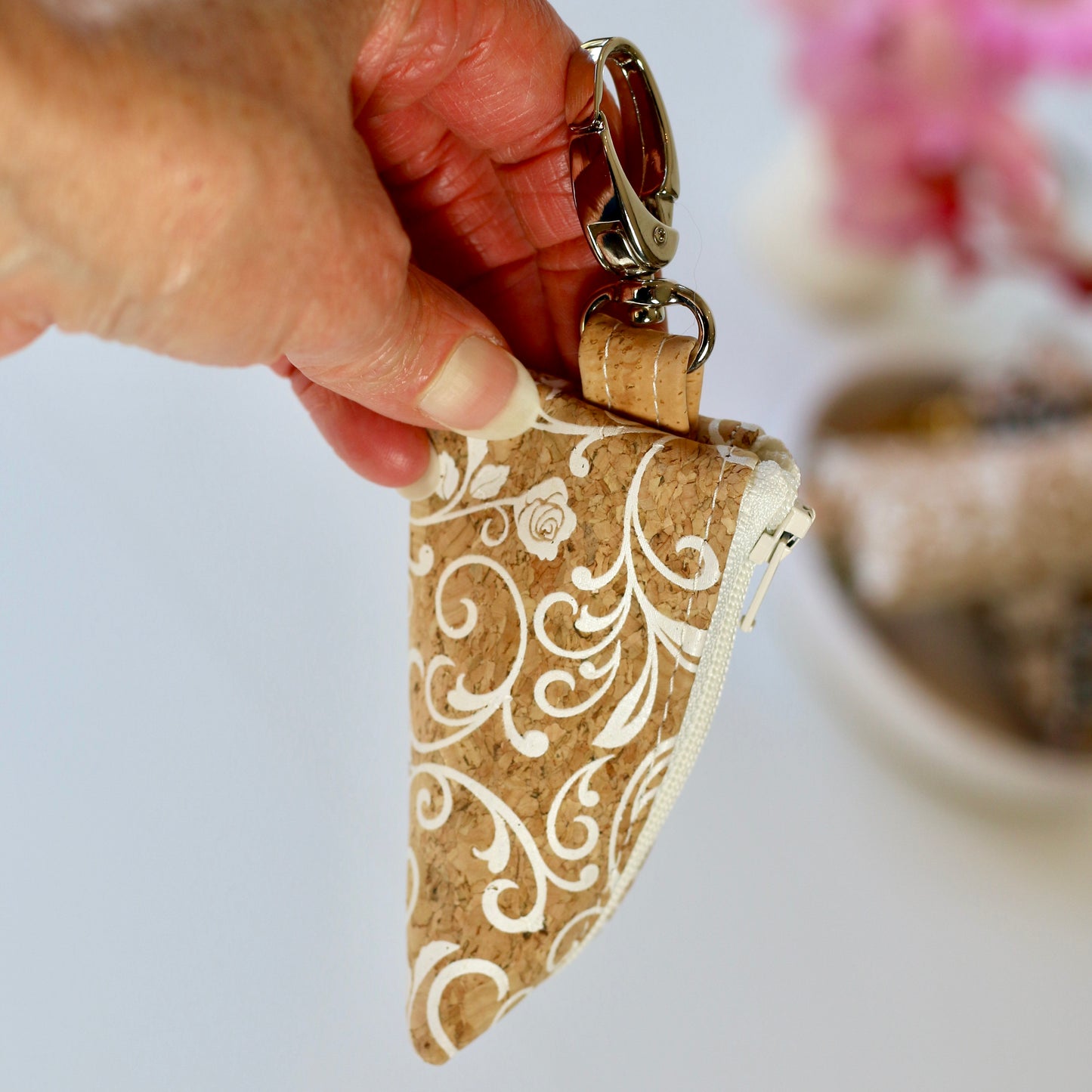 Whites - Cork Lip Balm Pouch