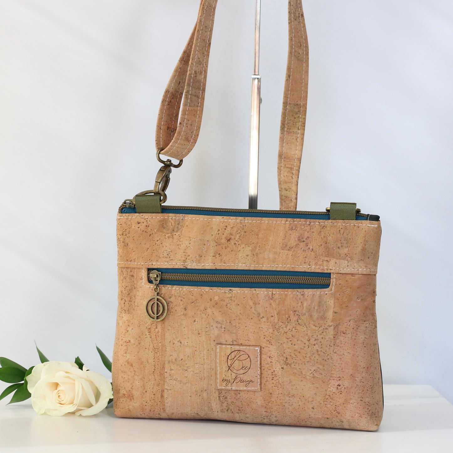 Inky Abstract - The Tassel Bag