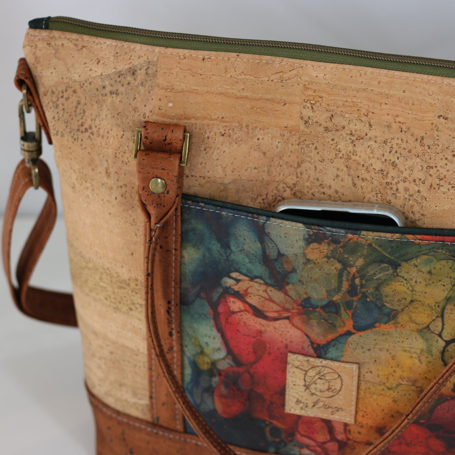 Inky Abstract - The London Tote