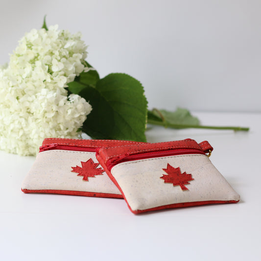 Oh Canada - Cork Coin Purse