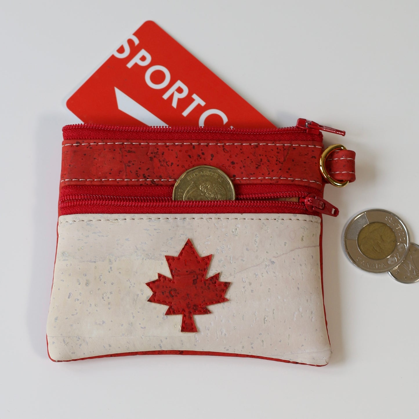 Oh Canada - Cork Coin Purse