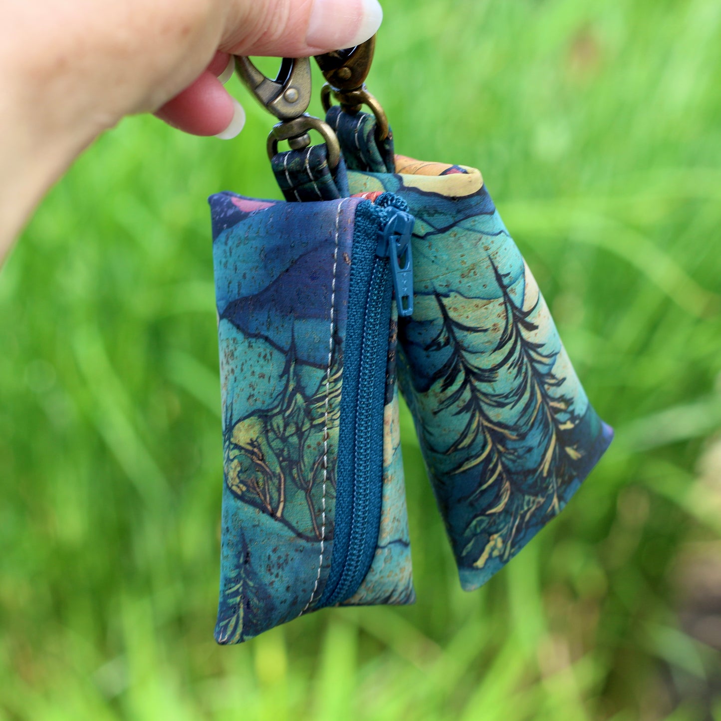 Mountain - Cork Lip Balm Pouch