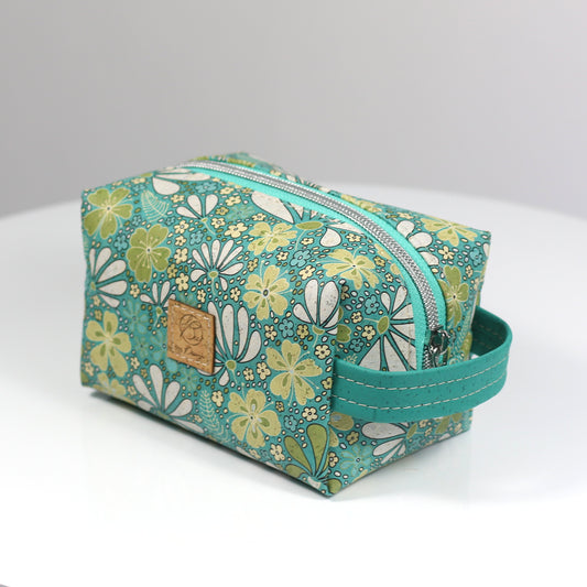 Ocean Floral - Cork Aven Pouch - Small