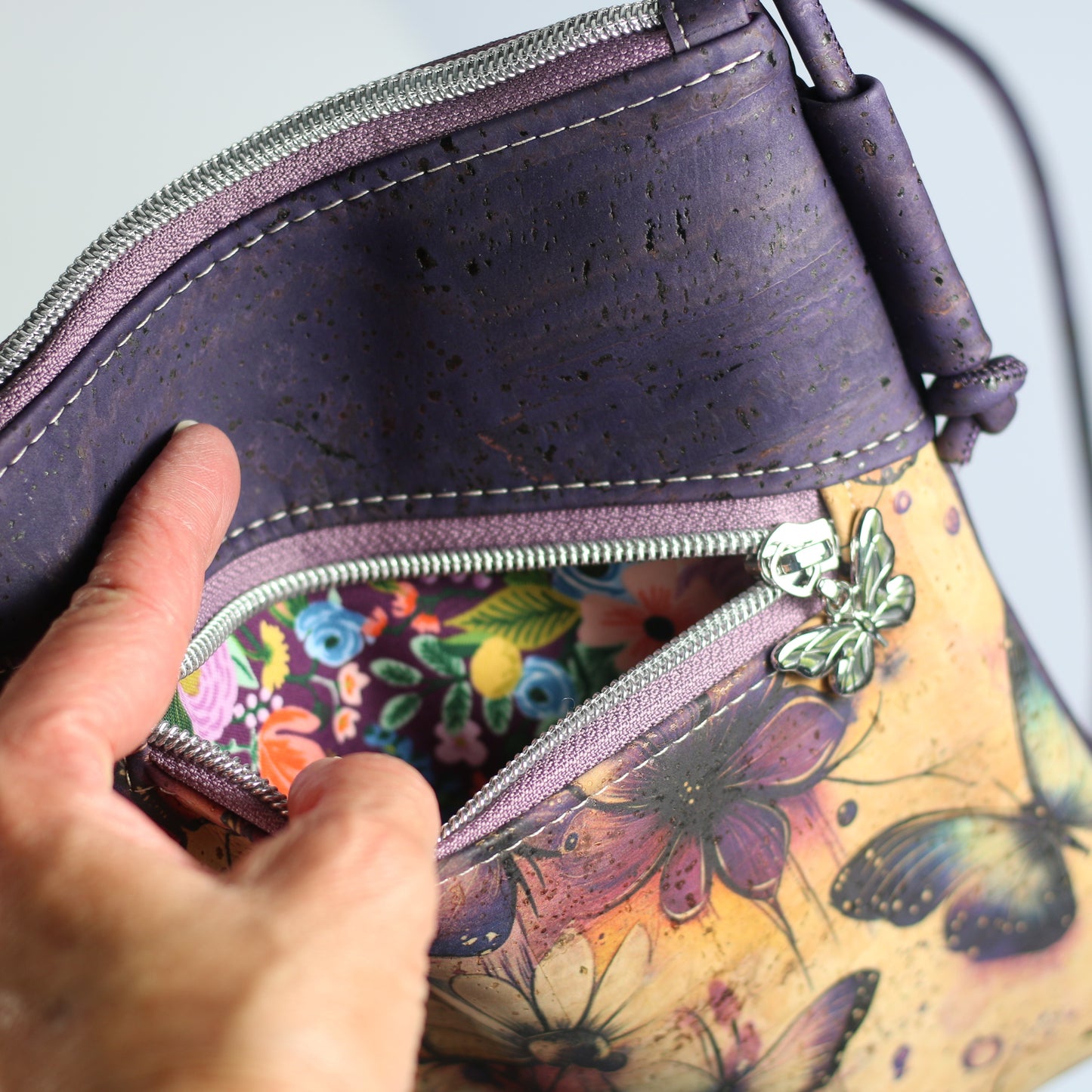 *NEW* Butterflies - Nomad Phone Bag