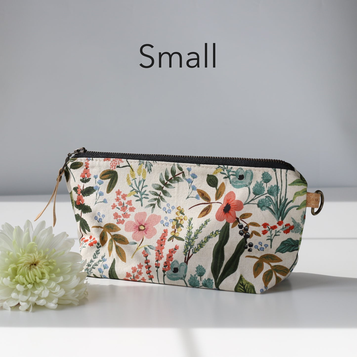 Herb Garden Natural - Canvas Travel Pouch