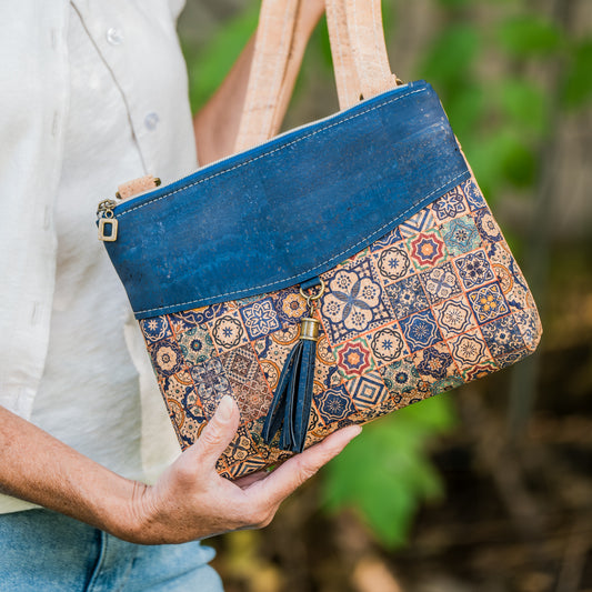 Portugal Tile - The Tassel Bag