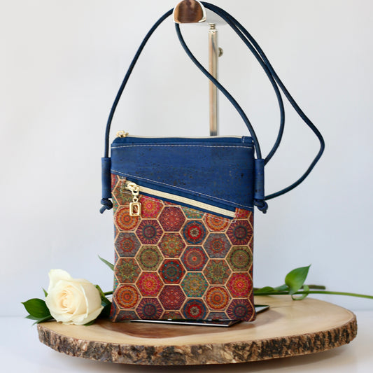 Mosaic in blue - Nomad Phone Bag