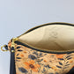 Prairie Blossom and Navy - Cork Travel Pouch