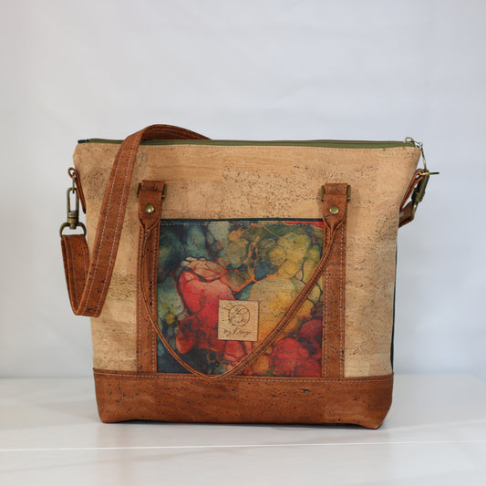 Inky Abstract  - The London Tote