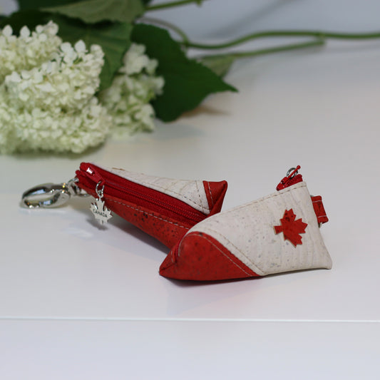 Oh Canada - Cork Lip Balm Pouch