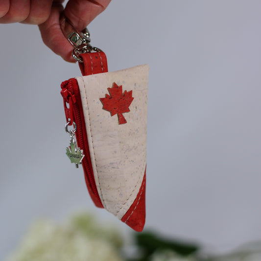 Oh Canada - Cork Lip Balm Pouch