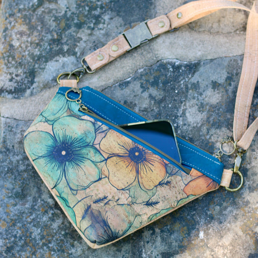*NEW* Teal Blooms - Traveller Belt Bag