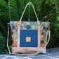 *NEW* Teal Blooms - The London Tote