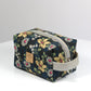 Daisies in Navy - Cork Aven Pouch - Small