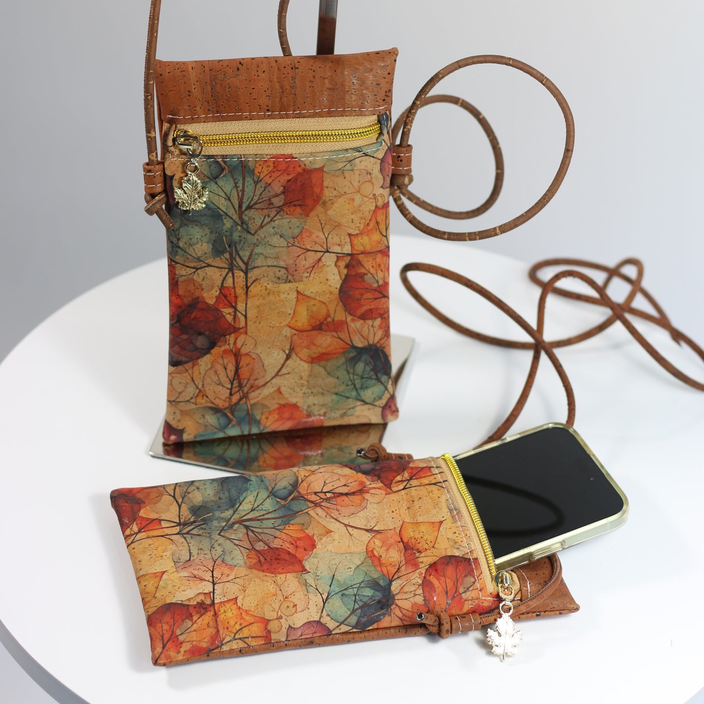 Sale: Fall Leaves - Mini Crossbody Bag