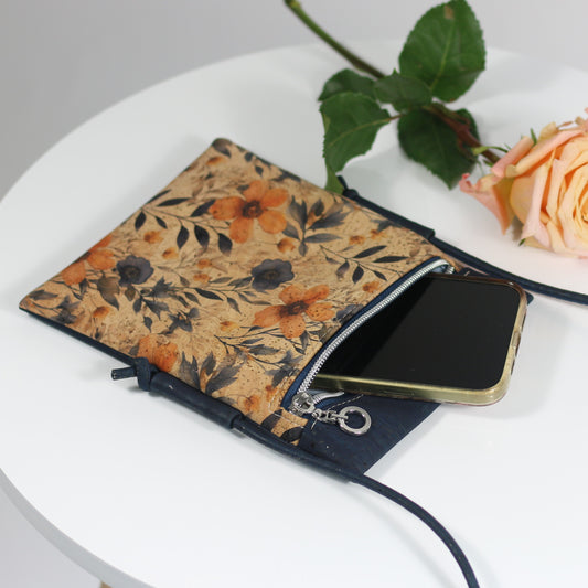 Prairie Blossom - Mini Crossbody Bag (larger size)