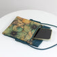 *NEW* Teal Blooms - Mini Crossbody Bag (larger size)