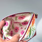 Watercolour Floral - Luna Pouch Cork and Canvas