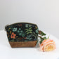 Herb Garden Midnight - Luna Pouch Cork and Canvas