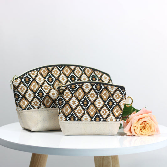 Diamonds - Cork Luna Pouch