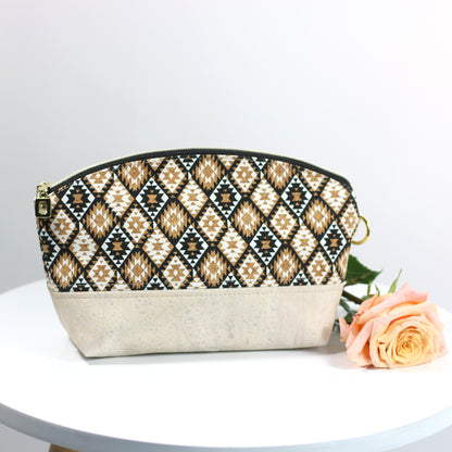 Diamonds - Cork Luna Pouch