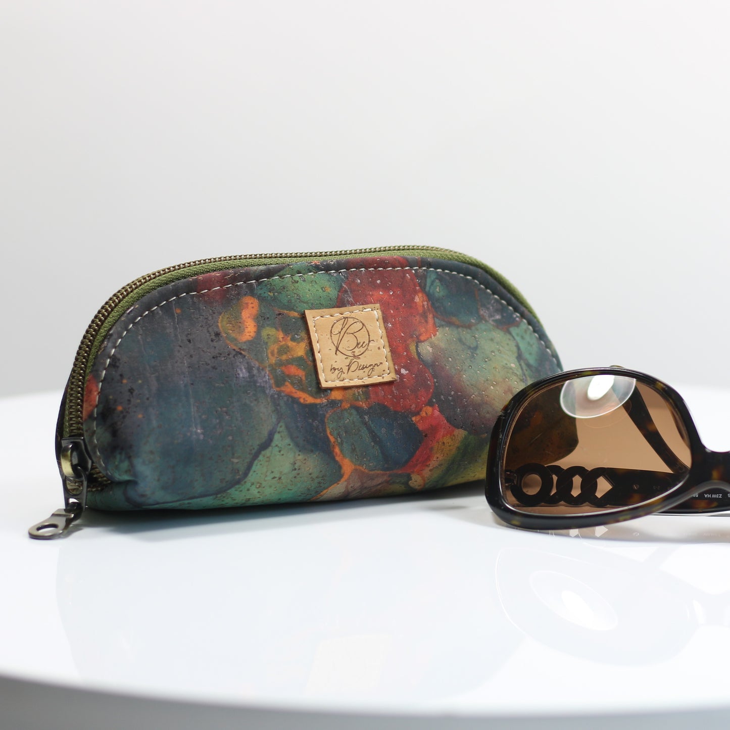 Inky Abstract - Eye Glass Case