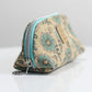Aqua Floral - Eye Glass Case