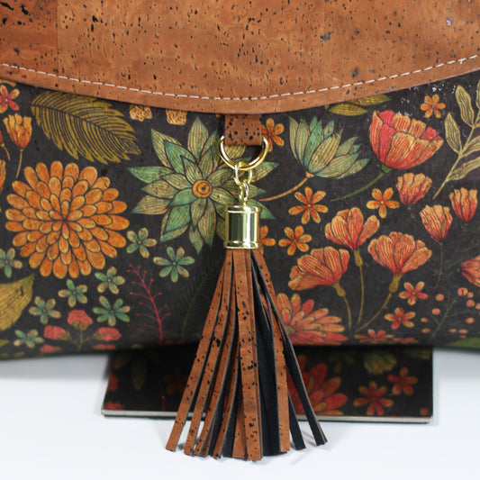Fall Floral  - The Tassel Bag