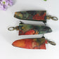Greens and Golds - Cork Lip Gloss Pouch