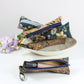 Blues - Cork Lip Gloss Pouch