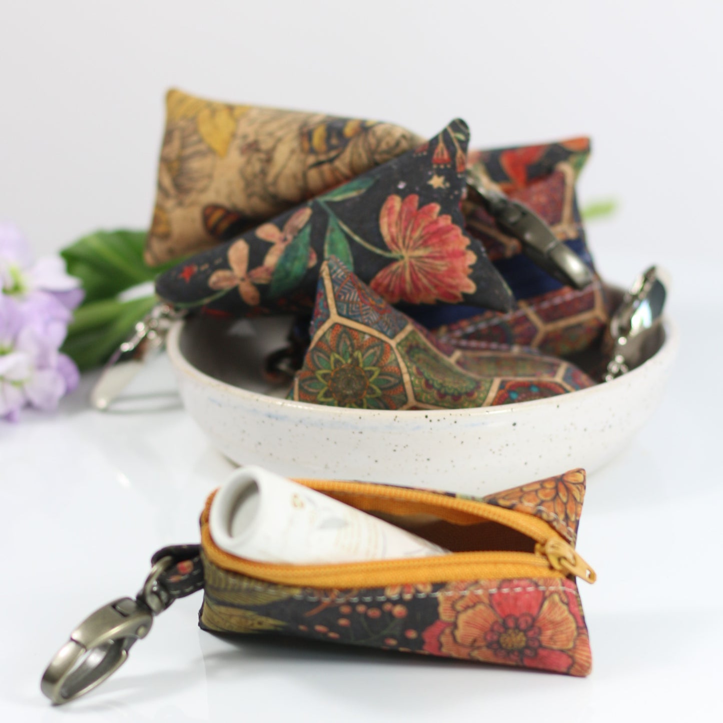 Nature - Cork Lip Balm Pouch